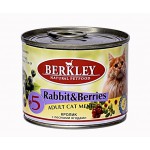  Berkley консервы для кошек с кроликом с лесными ягодами